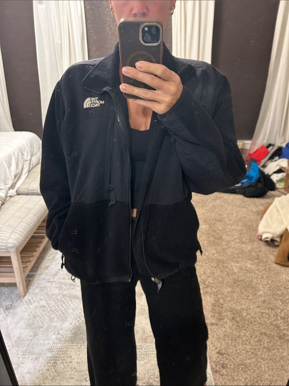 The North Face Black Men’s Performance Jacket with Logo